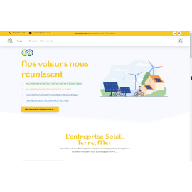 Nos valeurs nous réunissent - корпоративний сайт
