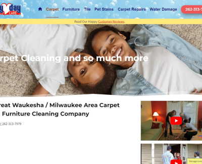 Happy Day Carpet Care - корпоративний сайт