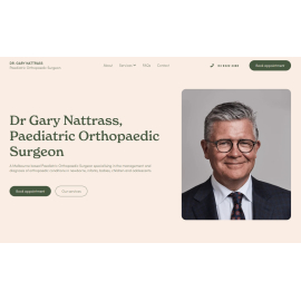 Dr Gary Nattrass - корпоративний сайт