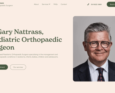 Dr Gary Nattrass - корпоративний сайт