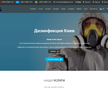 Продвижение сайта Unichtozhytel