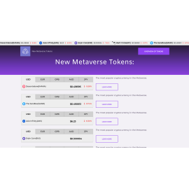 NewMetaverseTokens