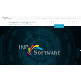 Лендинг для аутстаф-компании INP-Software