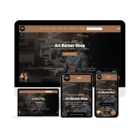 Кейс по розробці лендингу для барбершопу art-barbershop.com.ua