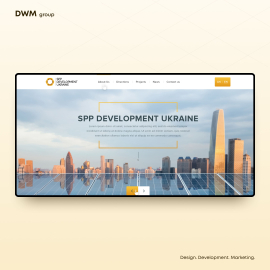 Корпоративный сайт SPP Development Ukraine