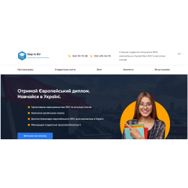 Корпоративный сайт услуг обучения в Польше