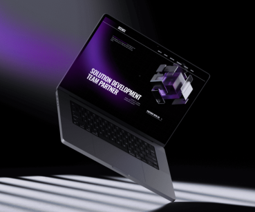 Landing page for IT Company