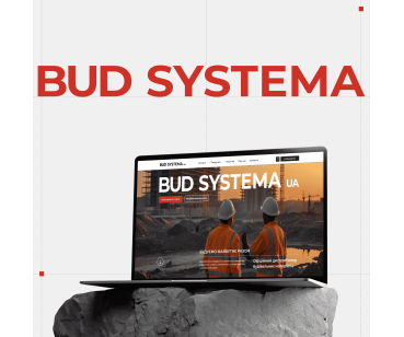 Сайт для будівельної компанії Budsystemа