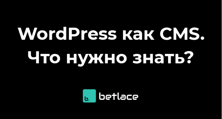 WordPress как CMS. Что нужно знать перед тем как начать работать с этой платформой