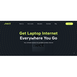 Вебсайт для стартапа Nect World