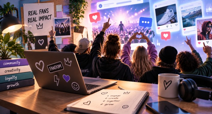 Фанати за штурвалом: як fandom-led marketing змінює SMM
