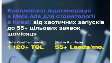 Кейс: Таргетована реклама в Meta для стоматології
