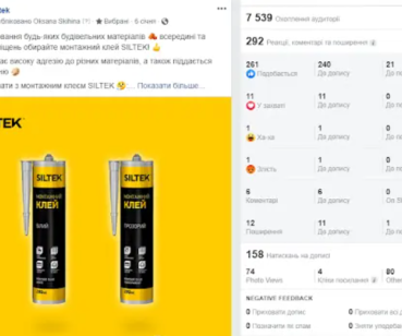 Кейс: Комплексне SMM для виробника будівельних матеріалів