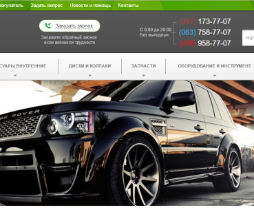 SEO кейс продвижения сайта автоаксессуаров UPcar