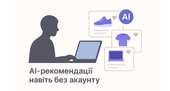 Створення системи рекомендацій товарів на основі поведінки без логіну