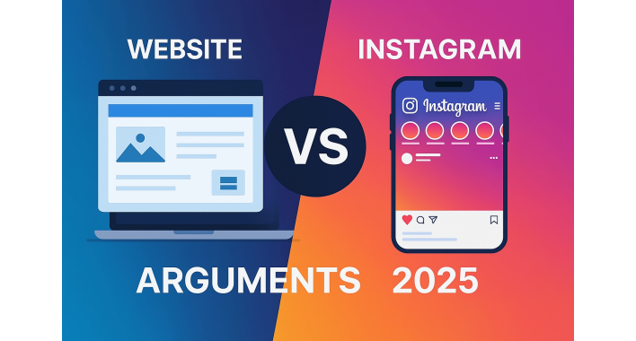 Чи потрібен сайт, якщо є Instagram: аргументи 2025 року