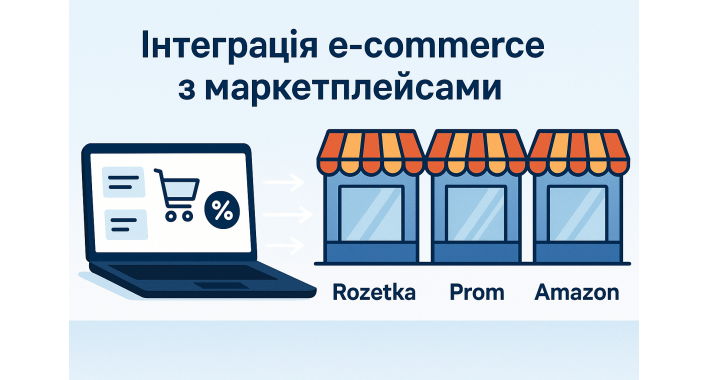 Інтеграція e-commerce з маркетплейсами Rozetka, Prom, Amazon: що потрібно знати бізнесу
