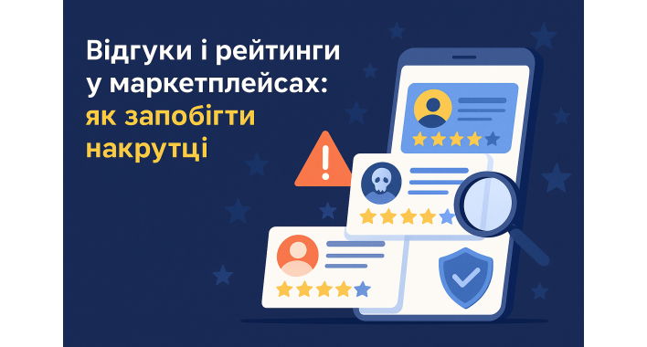 Відгуки і рейтинги у маркетплейсах: як запобігти накрутці