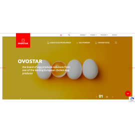 Міжнародний сайт-каталог компанії Ovostar