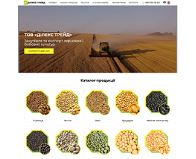 Landing page DILEX-TRADE