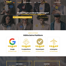 Корпоративний сайт FIVESTAR Німеччина