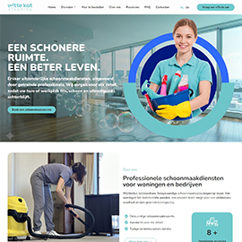 Корпоративний сайт WITTEKATCLEANING Нідерланди