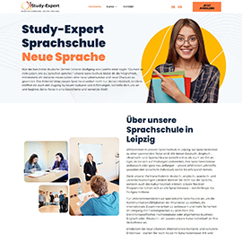 Корпоративний сайт STUDY EXPERT Німеччина