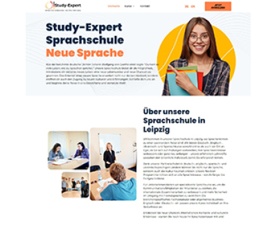 Корпоративний сайт STUDY EXPERT Німеччина