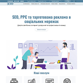Корпоративний сайт SEO FACTORY