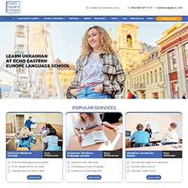 Корпоративний сайт ECHO EASTERN EUROPE