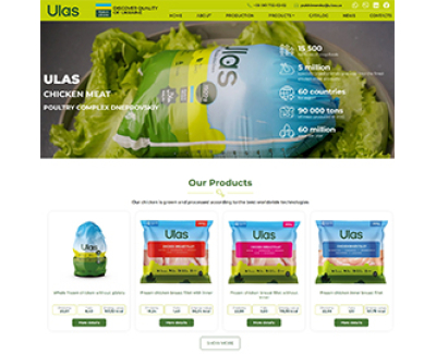 Корпоративний сайт ULAS