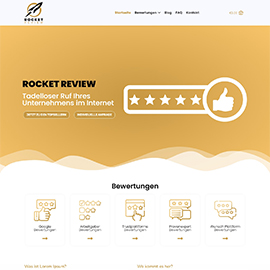 Корпоративний сайт ROCKET Німеччина