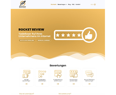 Корпоративний сайт ROCKET Німеччина