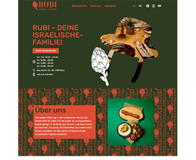 Landing page RUBI Австрія