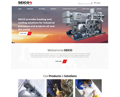 Копоративний сайт SEICO