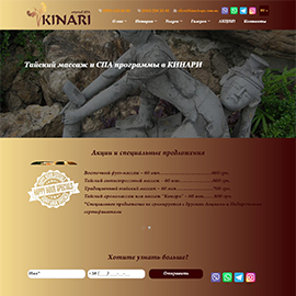 Корпоративний сайт KINARI