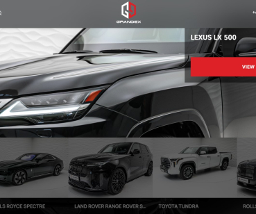 Розробка сайту для продажу люксових автомобілів Grandex