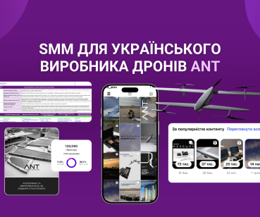 SMM у сфері MilTech для українського виробника дронів ANT