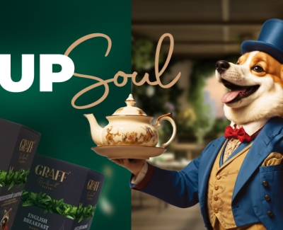 Корпоративний сайт виробника чаю CupSoul