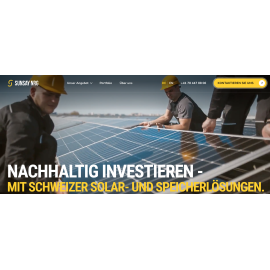 Корпоративний сайт для SUNSAY NRG