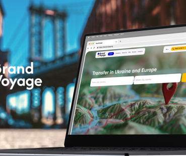 Розробка корпоративного сайту для Brand Voyage
