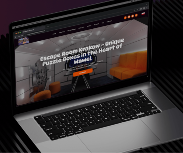 Розробка сайту під ключ для Escape Room Wawel