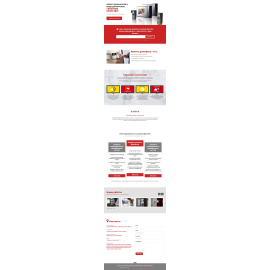 Landind Page по ремонту домофонов