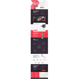 Landing Page по ремонту шлагбаумов