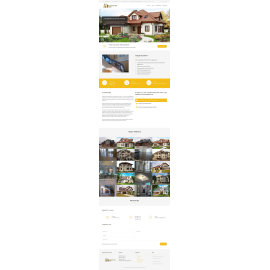 Landing page для строительной компании
