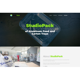 LandingPage for StudioPack