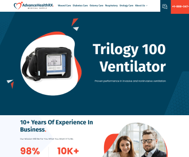 Розробка сайту advancehealthRX
