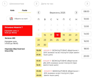 Реалізація системи ролей доступу в адмінпанелі шиномонтажної платформи