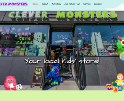 Сайт Clever Monsters