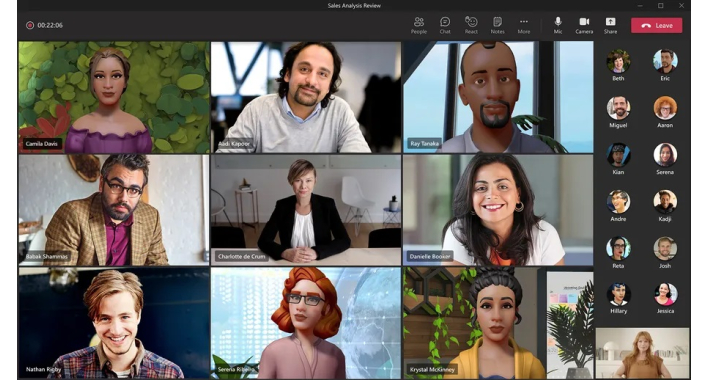 Microsoft представила Mesh for Teams для совместной работы в метавселенной